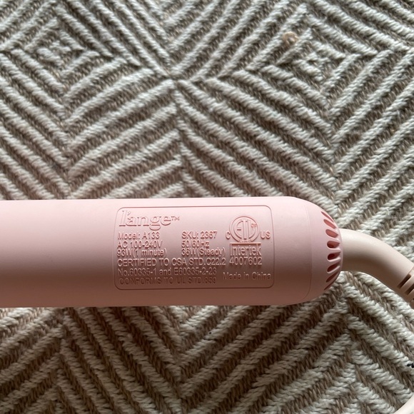 L'ANGE A133 Le Duo 360 Airflow PINK Hair Styler Curler Flat Iron Straightener - Picture 2 of 10